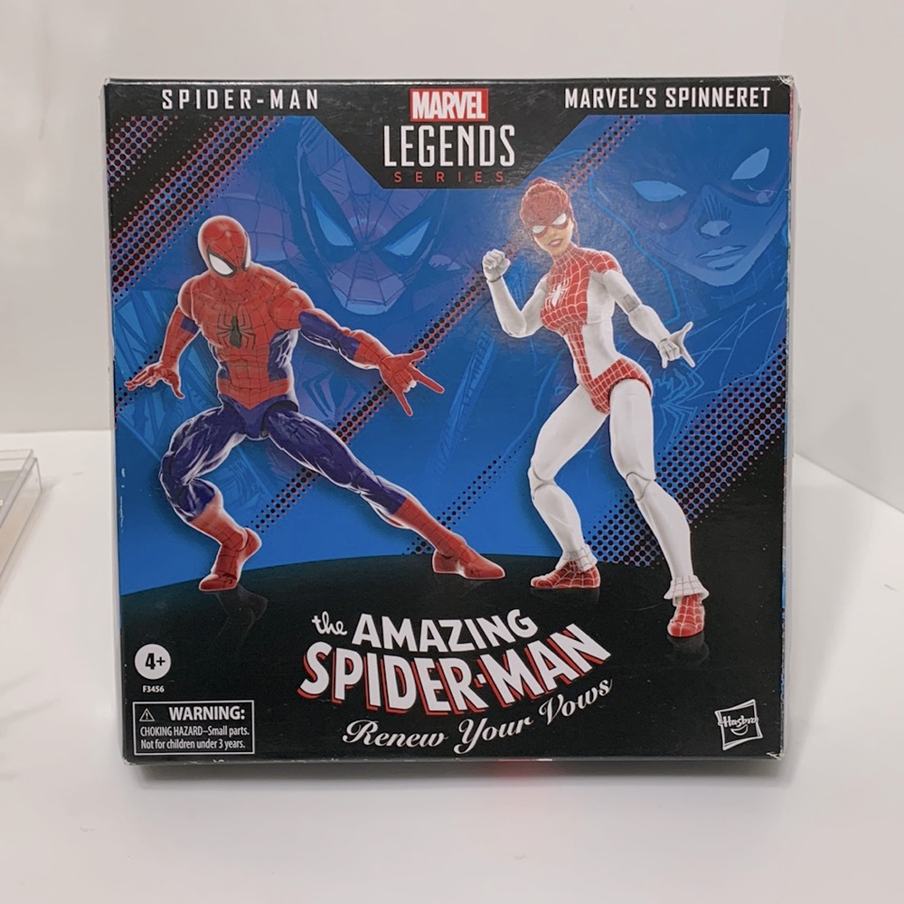 Renew your Vows Spider-man and Spinneret duo box set new